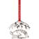 Georg Jensen 2023 Christmas Euro Fallow Deer Brass Christmas Tree Ornament 8cm