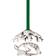 Georg Jensen 2023 Christmas Euro Fallow Deer Brass Christmas Tree Ornament 8cm