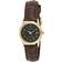 Casio ltp-v002gl-1b standard analog brown leather ladies'