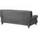 Beliani Eike Grey Sofa 186cm 3 Seater