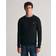 Gant Men Cotton Cable Knit Crew Neck Sweater Black