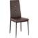 tectake Julien Cappuccino Brown Kitchen Chair 97cm 4pcs