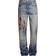 Amiri Indigo Varsity Tiger Jeans WAIST 29