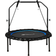 Goplus Foldable 40" Fitness Trampoline with Resistance Bands