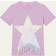 Stella McCartney Kids Girl's Star-Print Fringes T-Shirt, 4-16 516 PURPLE