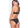 Hurley womens Bikini Bottoms, Black