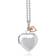 Clogau Cariad Heart Locket - Silver/Rose Gold