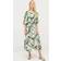 Soaked in Luxury Livinna Marble Midi Dress, Green