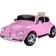 Aosom Licensed Volkswagen Electric Kids Ride-On Car 6V Battery Powered Toy Pink Pink