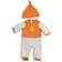 Miniland Cold Weather Oange pjs 38-40cm