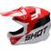 Shot Furious Chase Motocross Helmet, white-red, 2XL, white-red Adult