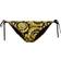 Versace Underwear Black Barocco Bikini Bottom A7900 Gold Print