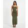 Preseley Midi Dress Khaki