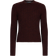 Dolce & Gabbana Ribbed Wool Round-Neck Sweater - Burgundy