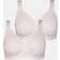 Ulla Popken Pack of Stretch Microfiber Wirefree Bras white