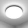 Lepro Round Flat Low Profile Daylight White Ceiling Flush Light 22.1cm