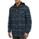 Dickies mens fleece hooded flannel shirt overshirt jacket