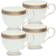 Noritake Brilliance Mug 20.7cl 4pcs