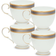 Noritake Brilliance Mug 20.7cl 4pcs