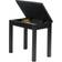 Gator Frameworks Deluxe Wooden Keyboard & Piano Bench with Flip-Up Storage Compartment; Black GFW-KEYBENCH-WDBKS Deluxe Keyboard Bench