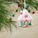 Hällmark Gingerbread House Pink Christmas Tree Ornament 9.5cm