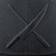 Mercer Culinary Black 6-Panel Snapback Hat with Black Logo