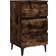 vidaXL 813140 Smoked Oak Bedside Table 35x40cm