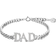 Swarovski Father's Day - Dad Bracelet - Silver/Crystal