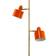 DybergLarsen Ocean Orange/Brass Floor Lamp 160cm