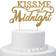 Fun Express Kiss Me at Midnght Cake Topper Cake Decoration