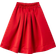 Twinset Duchesse Skirt with Pleats - Ultra Red (232GJ2212)