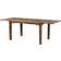 Massivmoebel24 Rodez Oiled Dark Brown Dining Table 90x220cm