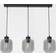 Sombra Smoke Gray/Black Pendant Lamp 60cm