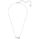 Swarovski Infinity Necklace - Silver/Transparent