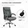 Vinsetto High Back Grey Office Chair 118cm