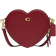 Coach Heart Crossbody - Brass/Cherry