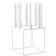 Audo Copenhagen Kubus White Candlestick 29cm