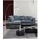 Furniture 786 Montana Grey Sofa 212cm 4 Seater