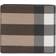 Burberry Check Billfold Wallet - Dark Birch Brown