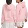 Nike Women's Sportswear Club Fleece Logo Pullover Hoodie - Medium Soft Pink/White