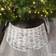 Samuel Alexander KD Willow Christmas Tree Skirt Light Grey Decoration 25cm