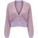 Only V-Neck Dropped Shoulders Knitted Cardigan - Purple/Pastel Lilac