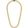 Bulova Classic Curb Chain Necklace - Gold/Black