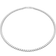Swarovski Matrix Tennis Necklace - Silver/Transparent