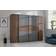 Zipcode Design Debarr 4 Door Brown/Grey Wardrobe 270.3x210cm