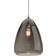 Firstlight Willis Chrome/Smoked Glass Pendant Lamp 29.5cm