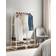 Vasagle RGR112W09 Oak/Cream White Clothes Rack 100x160cm