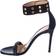 Gianvito Rossi 150 Leather Sandal - Black