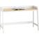 SoBuy FWT41-WN White/Oak Writing Desk 51x125cm