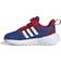 Adidas Infant X Marvel Fortarun 2.0 Spiderman Cloudfoam Elastic Lace Top Strap Shoes - Royal Blue/Cloud White/Better Scarlet